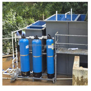 Station d'épuration des eaux usées modulaire à haute capacité de 500 l/h, système de filtration, options de puissance de 15 à 40 kW, 220 V 380 V, adaptée - Product Image 1