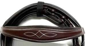 แผ่นหนังนิ่มสำหรับขี่ม้าคุณภาพพรีเมี่ยมพร้อมตะเข็บแฟนซีทนทาน - Product Image 4