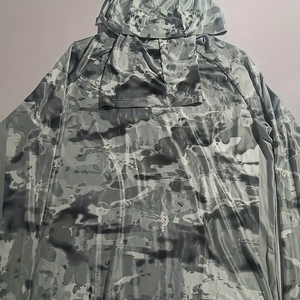 Sudadera con Capucha para Pesca al Aire Libre para Hombre, Camisas de Forro Polar para Caza, Sudadera con Capucha de Manga Larga con Botones Personalizada para Pesca, Sudadera con Capucha para Pesca OEM - Product Image 3