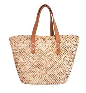Bolso de mano plegable bohemio para mujer, bolsa de compras, gran variedad de opciones, logotipo personalizado, tejido a mano de Vietnam, novedad - Product Image 4