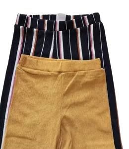 Shorts d'été classiques de haute qualité, fins, respirants, à séchage rapide, pour filles, longueur genou, plissés, taille mi-haute élastique, anti-plis - Product Image 5