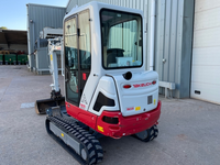 Mini-excavatrice Takeuchi TB225, 2,5 tonnes, compacte, diesel, sur chenilles |   Équipement de construction hydraulique au meilleur prix de gros