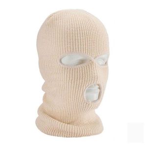 High Quality Custom Embroidered Logo Warm Face Cover <b>Ski</b> Mask Winter 3 Hole Balaclava for Skiing DDP Shipping - Product Image 4