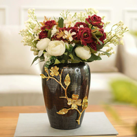Vase à fleurs en aluminium de couleur personnalisée FALAH moderne de qualité supérieure, logo, qualité standard élevée MV 134, décoration élégante pour la maison, l'hôtel, le mariage