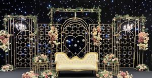 เทียนตกแต่งผนังเวทีกลางคืนฉากหลังเวทีงานแต่งงานงานสร้างสรรค์ที่โดดเด่นเทียนพิเศษสำหรับตกแต่งผนังเวทีกลางคืนกำแพงเทียน - Product Image 5