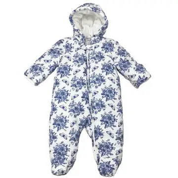 High quality baby romper with zipper babies bodysuit print toddlers bodysuit Newborn winter wear