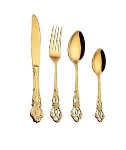 Juego de cubiertos de acero inoxidable de alta calidad con diseño moderno y asas ligeras para una experiencia gastronómica cómoda - Product Image 1