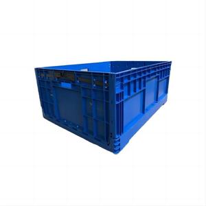 Euo8633 bán buôn đa mục đích kích thước lớn PP ráp Stackable tùy chỉnh di chuyển lưu trữ nhựa có thể gập lại hộp cho Giao thông vận tải - Product Image 1