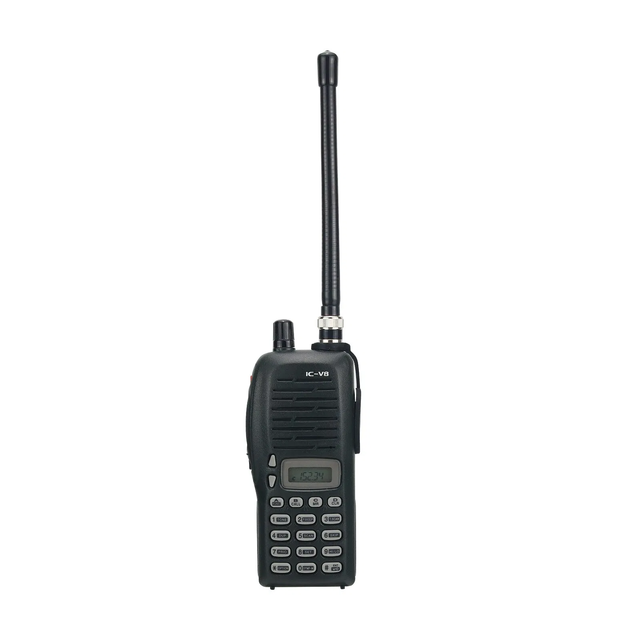 IC-V8 Portable VHF Marine Transceiver 5.5W Handheld Radio Walkie Talkie Waterproof 2 Way Radio
