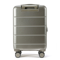 Ensemble de bagages rigides haut de gamme avec serrure et construction durable. Valise à roulettes silencieuses