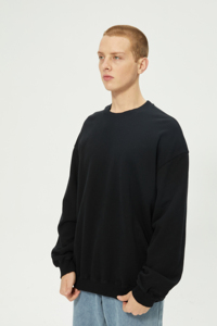 Sudaderas informales de gran tamaño para hombre de algodón 100% de alta calidad, sudaderas con capucha de impresión Digital sólidas de invierno transpirables y de bajo precio - Product Image 5