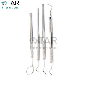 Kit de examen Dental profesional, juego de examen Dental de acero inoxidable Premium, cuidado bucal, eliminación de sarro de placa, instrumentos médicos - Product Image 6