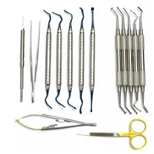 Dental Implant Surgery Kit Surgical Instruments Handheld Stainless Steel Bone Graft Sinus Lift <b>Tunneling</b> Professional Tools - Product Image 3