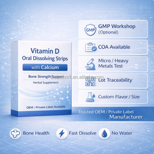 OEM Üretici Bitkisel Takviye Vitamin D Şeritleri Kalsiyumlu Kemik Güçlendirici Boy Uzatma Hapları - Product Image 3