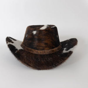 Chapeaux en cuir de vache pour hommes de qualité supérieure, fabriqués sur mesure, de haute qualité, meilleurs matériaux, nouveau design, chapeaux en cuir de vache - Product Image 5