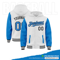 Deesha Sweat à capuche bomber en polaire chaude, coupe athlétique, vêtement de sport, veste pull-over, respirant, confortable, 100% anti-humidité