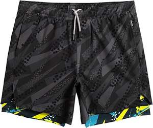 Pantalones Cortos Deportivos de Malla Transpirable de Doble Capa para Hombre, Sublimados, 100% Poliéster, Personalizables para Baloncesto - Product Image 3