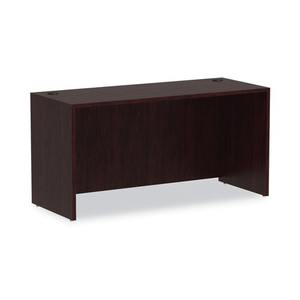 Alera ALEVA256024ES Organiseur de bureau sur pied de type Espresso, série Valencia, 59,13 po. X 23,63 pouces X 29,5 pouces Credenza Shell - Product Image 1