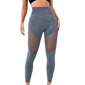 OEM personnalisé couleur Compression Gym Workout Yoga Leggings Vente en gros Femmes Taille Haute Élastique Stretch Fitness Durable Leggings - Product Image 4