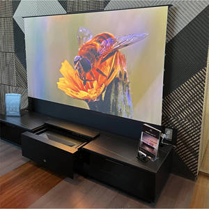 AWOL Vision VTV-220 Pro Vanish Laser TV จอภาพแบบมอเตอร์ขึ้นลงได้ขนาด 120 นิ้ว และตู้เก็บอุปกรณ์อัจฉริยะ ผลิตภัณฑ์ออปโตอิเล็กทรอนิกส์ - Product Image 4