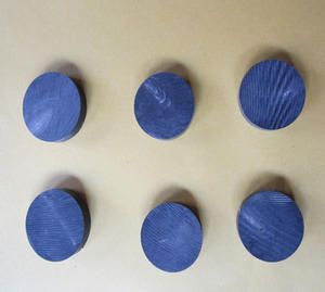 Cuerno de búfalo Botón de plástico negro Espacios en blanco Artesanías naturales para logotipo de moda Botones decorados para camisas Jeans Abrigos Bolsas de ropa - Product Image 4