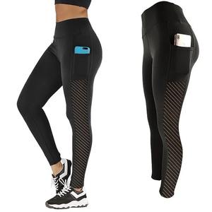 Dropshipping High Quality Fitness Sports Pants Workout Seamless Women Custom Yoga <b>Leggings</b> <b>With</b> <b>Pocket</b> - Product Image 2