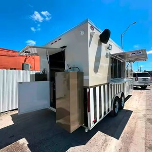 Remolque de comida de cocina móvil para exteriores de calidad Camión de comida de cocina totalmente equipado a la venta - Product Image 2