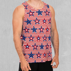 Servicio OEM Logotipo personalizado Ropa de verano Camisetas sin mangas Poliéster transpirable Sublimación Chaleco liso Sin mangas Camiseta sin mangas para hombres - Product Image 3