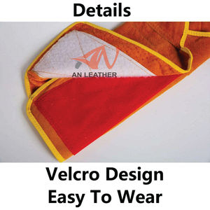 Cuero de vaca Cubiertas de zapatos resistentes al fuego Polainas protectoras Zapatos protectores de soldadura Protección de pies resistente al fuego - Product Image 6