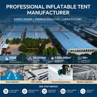 Tente araignée gonflable personnalisée en PVC, auvent promotionnel pour l'activation de marque, événements en plein air, expositions et présentations commerciales