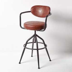 Nuevos Taburetes de Bar Modernos de Acero Industrial, Ecológicos, Duraderos, con Marco de Madera, para Uso Comercial, Gimnasio al Aire Libre, Muebles de Dormitorio - Product Image 5