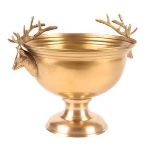 Fluted Brass <b>Ice</b> <b>Tub</b> Pure Copper Lined Large Capacity <b>Beverage</b> Cooler Premium Barware for Hotels Restaurants and Catering - Product Image 5