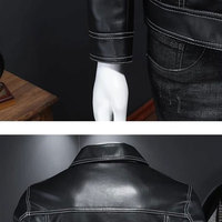 Nouvelle Veste en Cuir de Mouton de Haute Qualité pour Hommes, Imperméable, Respirante, pour Moto, Hiver, Qualité Premium