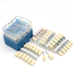 Roue de polissage en feutre pour outils rotatifs <span class=keywords><strong>Dremel</strong></span> Finition fine sur métal, <span class=keywords><strong>verre</strong></span> et jade - Product Image 3