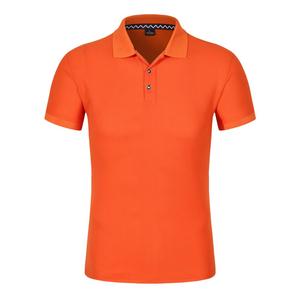 เสื้อยืดโปโลสำหรับผู้ชายผ้า35% โพลีเอสเตอร์65% 200GSM พิมพ์โลโก้ OEM แบบเรียบ - Product Image 3