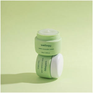 WELLOGY Crème à l'avocat verte puissante infusée de niacinamide Lotion hydratante pour le visage apaisante pour la peau Vente en gros Vitamine cosmétique - Product Image 3