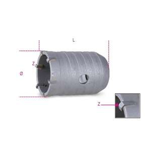 ดอกสว่านรุ่นเบต้าสำหรับตัดก่ออิฐและรูคอนกรีตสำหรับวัสดุก่อสร้าง - Product Image 3