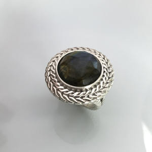 925 Sterling Silver <b>Ring</b> with <b>Black</b> <b>Onyx</b> Gemstone for Women, Oxidized Jewelry, Natural Gemstone <b>Ring</b> || - Product Image 3
