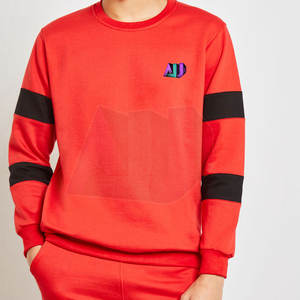 Conjunto Deportivo Informal de Invierno para Hombre, Color Sólido, con Material Ligero y Transpirable de Poliéster/Algodón, Estilo Moderno y Relajado - Product Image 3