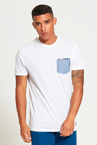 Camiseta de Manga Corta para Hombre, Estilo Juvenil Unisex, Diseño en Blanco Bordado, Tejido Ecológico de Poliéster/Algodón de 200 Gramos - Product Image 5