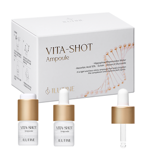 Brightening Liquid Ampoule Vitamin C for <b>Face</b> Dark Spot Treatment Skin Tone-Daily Evening Care Formula for All Skin Types 2-Week - Product Image 1