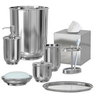 Ensemble de salle de bain en métal urbain complète les maisons urbaines avec des accessoires de salle de bain modernes et fonctionnels - Product Image 3