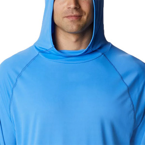 Wholesale best selling high quality <b>pullover</b> <b>men</b> hoodies 100%polyester customized logo summer sports wear man fishing hoodie - Product Image 5