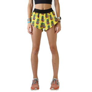 Nouveautés Short de fitness taille haute pour femme Short de course confortable imprimé ananas à séchage rapide - Product Image 2