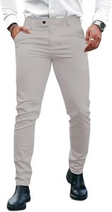 Pantalons habillés pour hommes Pantalons habillés extensibles coupe slim pour hommes - Product Image 6