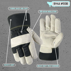 Guantes de mecánico para reparación de motores con forro suave, guantes de mecánico para manipulación de máquinas con alto agarre, guantes de mecánico de alta comodidad - Product Image 3