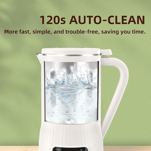 Almendra automática multifuncional con 10 cuchillas, a base de plantas, avena, soja y bebidas sin lácteos - Product Image 5