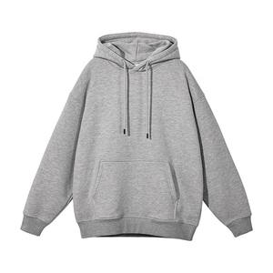 Sweats à capuche personnalisés unisexes pour hommes avec design gaufré Sweatshirts d'hiver en polyester/coton avec logo personnalisé - Product Image 5