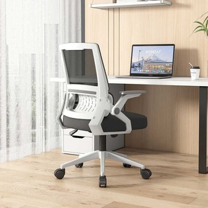 Silla de oficina de conferencia de alta calidad, silla de trabajo de escritorio, silla de oficina de malla de respaldo medio barata para visitantes con soporte Lumbar - Product Image 3