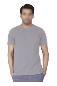 Camiseta Casual Moderna para Hombre, 100% Algodón/Poliéster, Cuello Redondo, Cómoda, Elástica, Tejido de Felpa, 180g, Transpirable, Manga Corta - Product Image 2